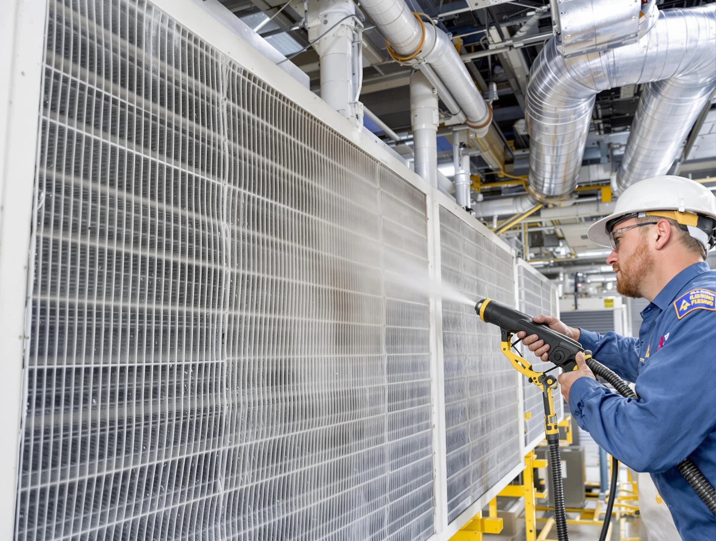 Professional commercial coil cleaning by North Druid Hills Air Duct Cleaning in North Druid Hills