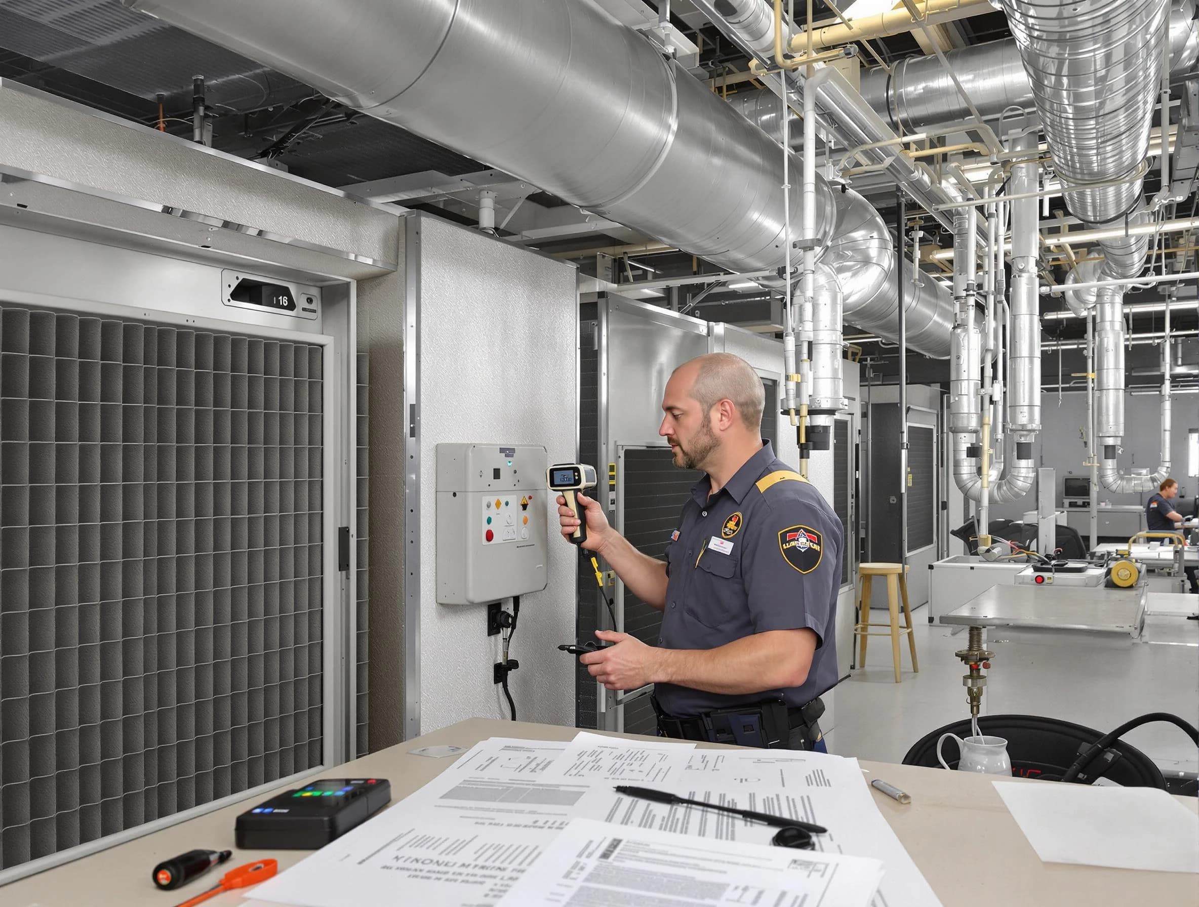 Professional filter system inspection by North Druid Hills Air Duct Cleaning in North Druid Hills