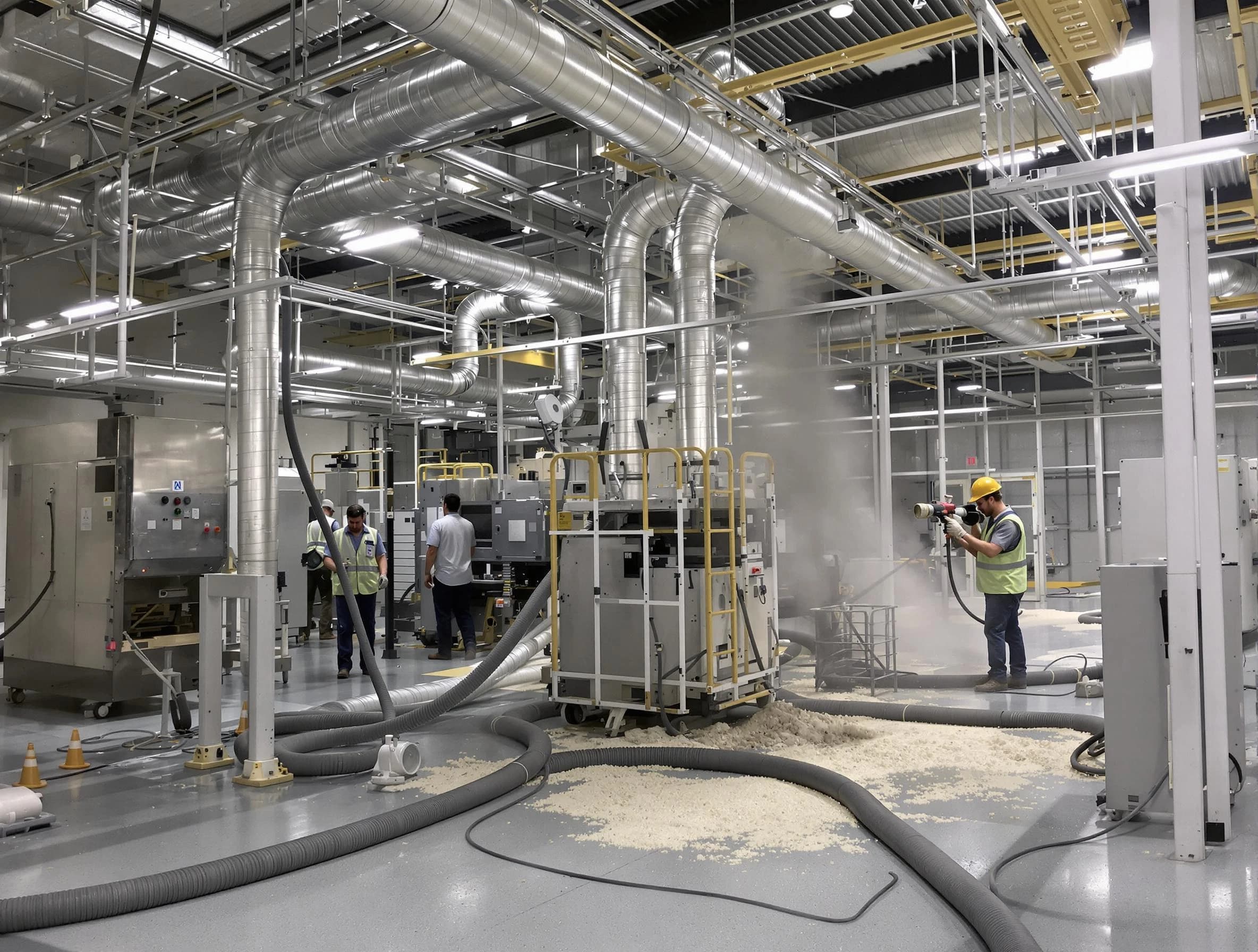 Heavy-duty industrial duct cleaning by North Druid Hills Air Duct Cleaning in North Druid Hills