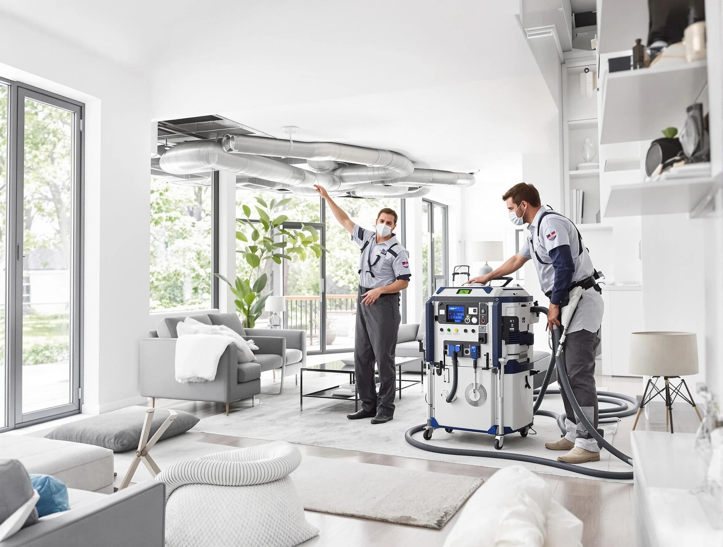 North Druid Hills Air Duct Cleaning professional conducting pure air duct cleaning with state-of-the-art equipment in North Druid Hills