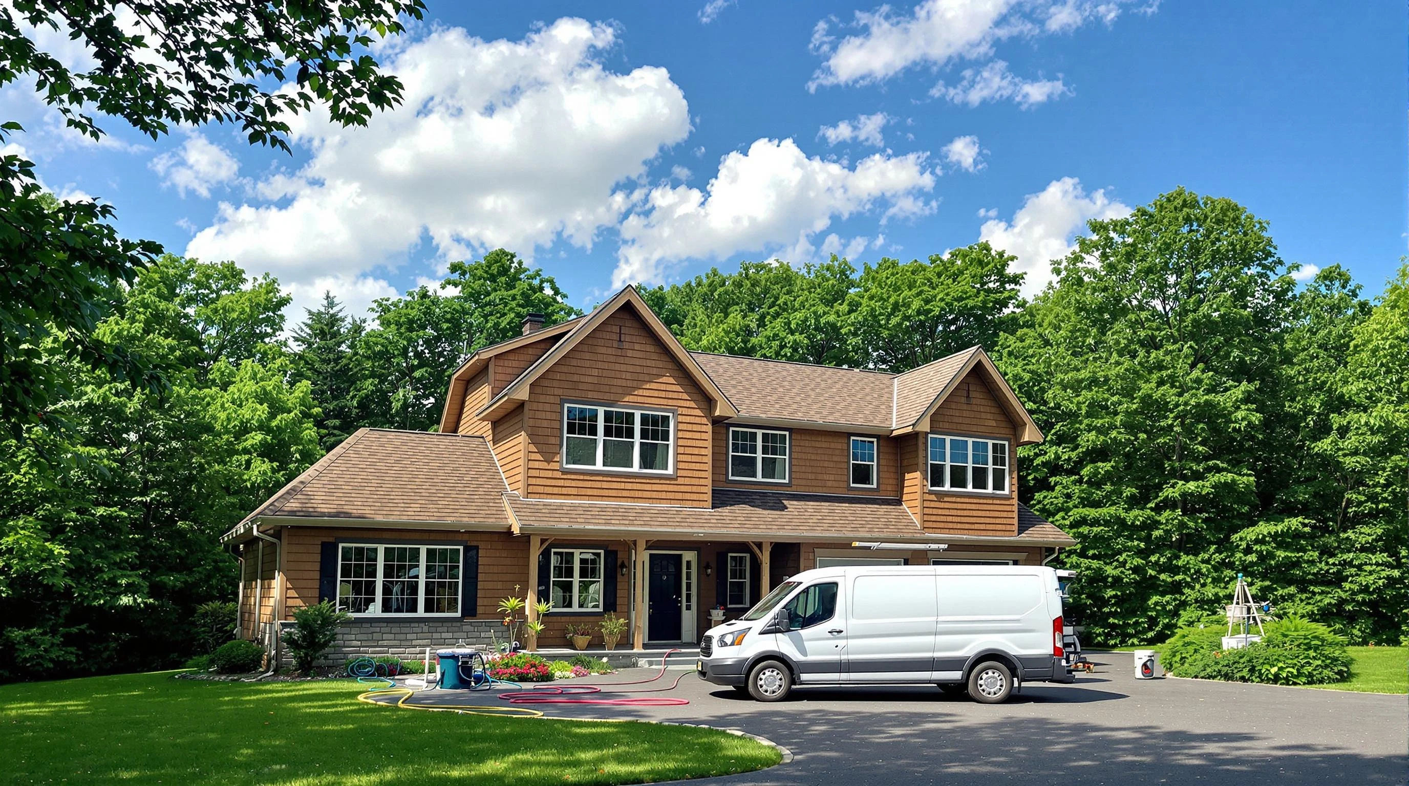 North Druid Hills Air Duct Cleaning air duct cleaning crew working in Brookhaven, GA