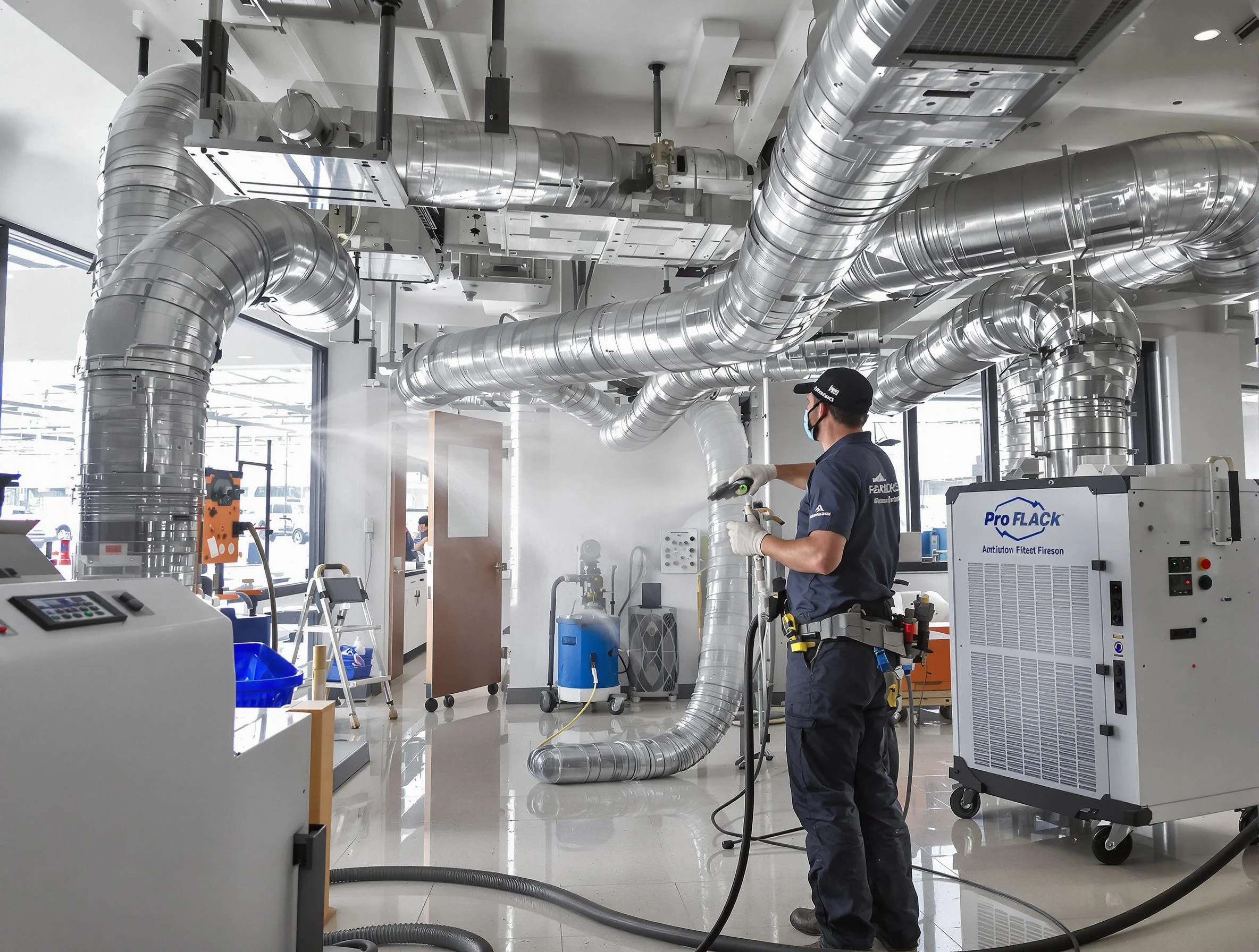 Negative Pressure Air Duct Cleaning in North Druid Hills