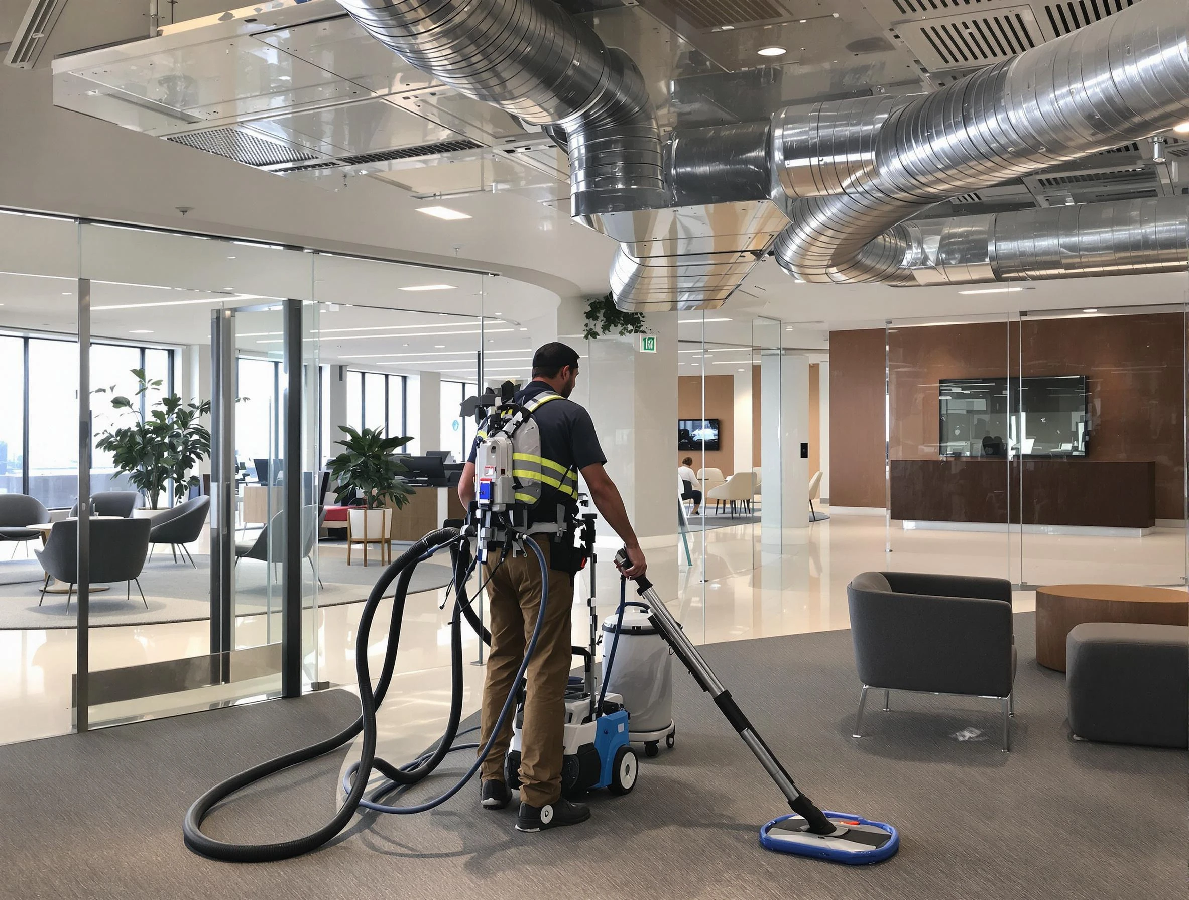 Commercial duct cleaning service by North Druid Hills Air Duct Cleaning in North Druid Hills