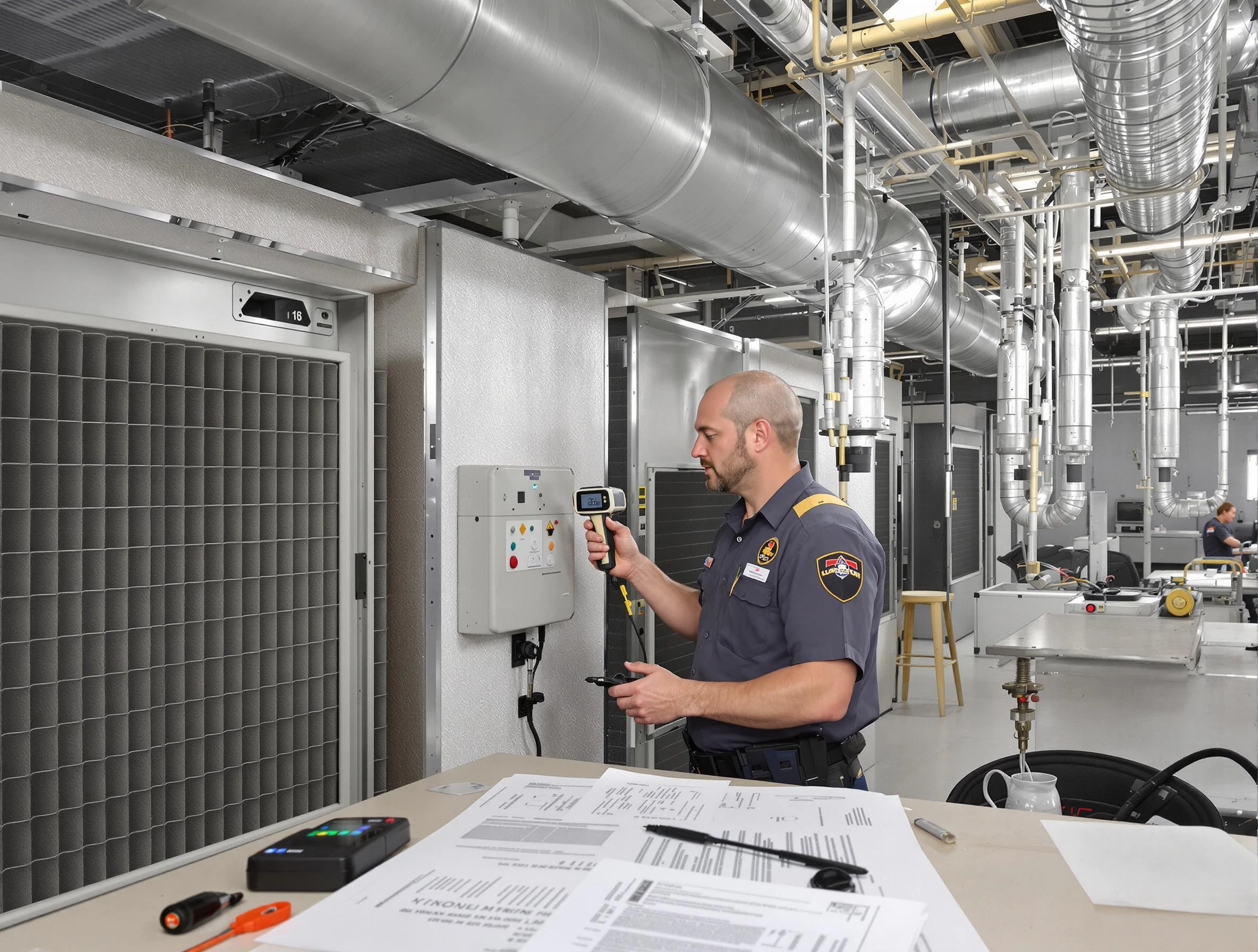 Professional filter system inspection by North Druid Hills Air Duct Cleaning in North Druid Hills