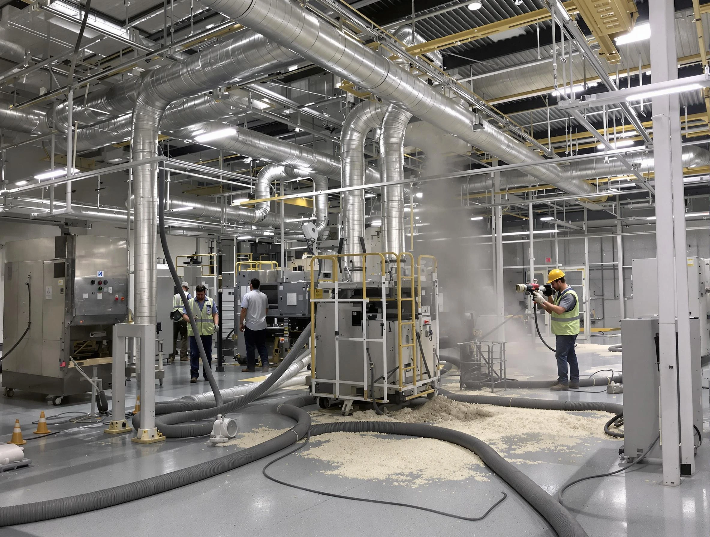 Heavy-duty industrial duct cleaning by North Druid Hills Air Duct Cleaning in North Druid Hills